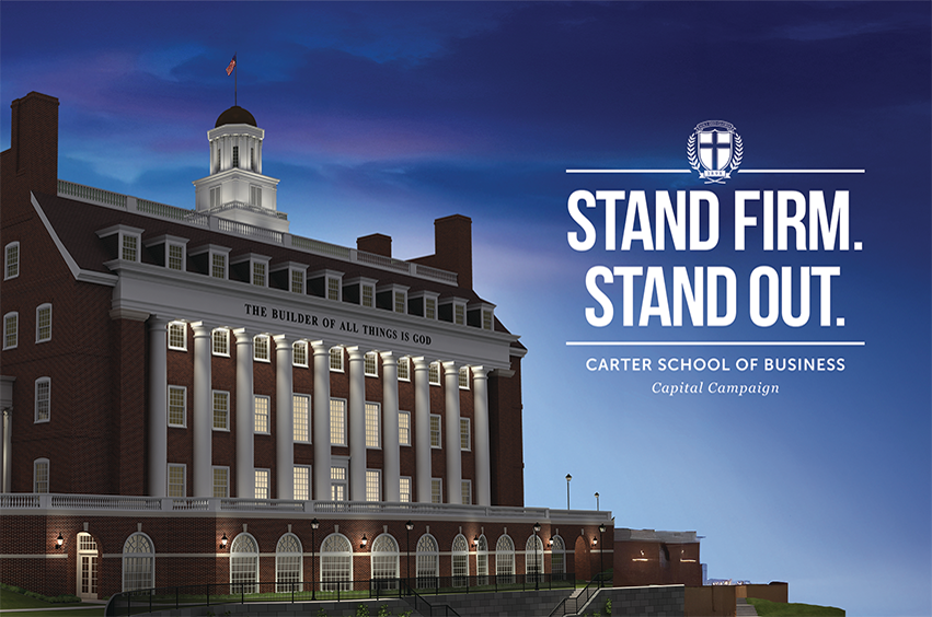 Stand Firm. Stand Out. Campaign graphic