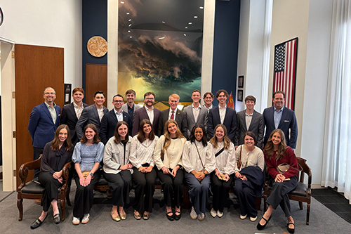 students on Spring Break in Washington DC
