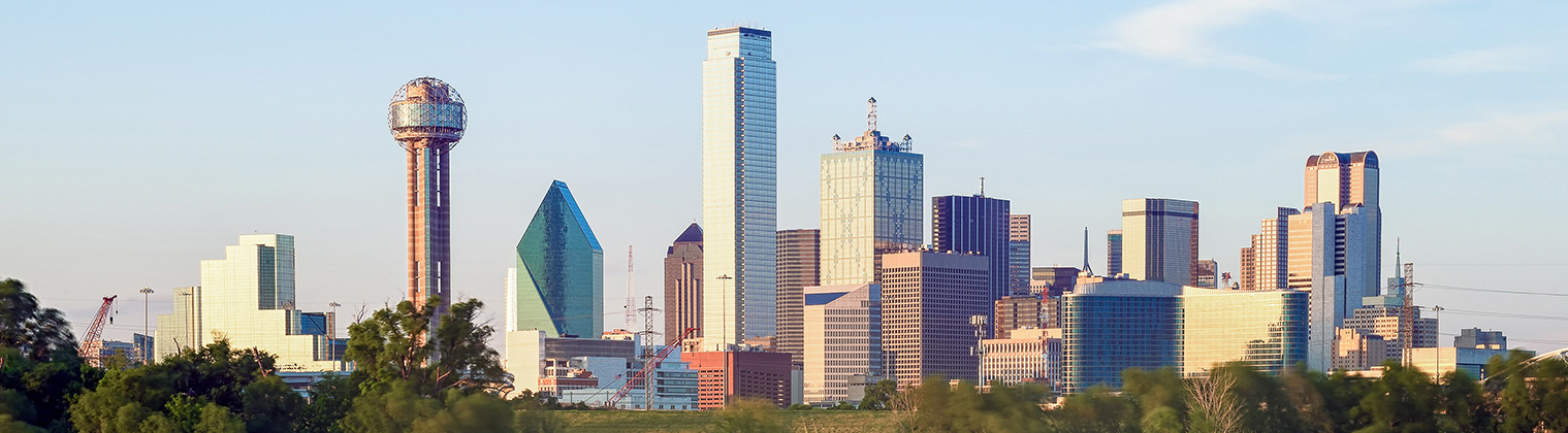 Downtown Dallas Skyline