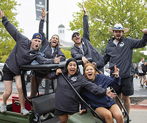 dbu students during Student and Welcome Transition Week