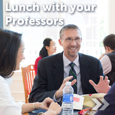 Lunch with your Professor