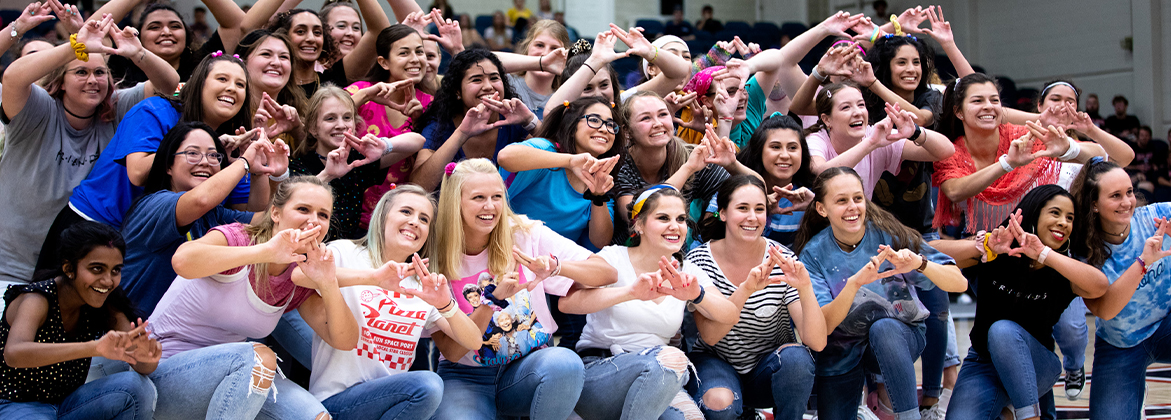 Chi Theta Alpha Sorority at Patriot Rally