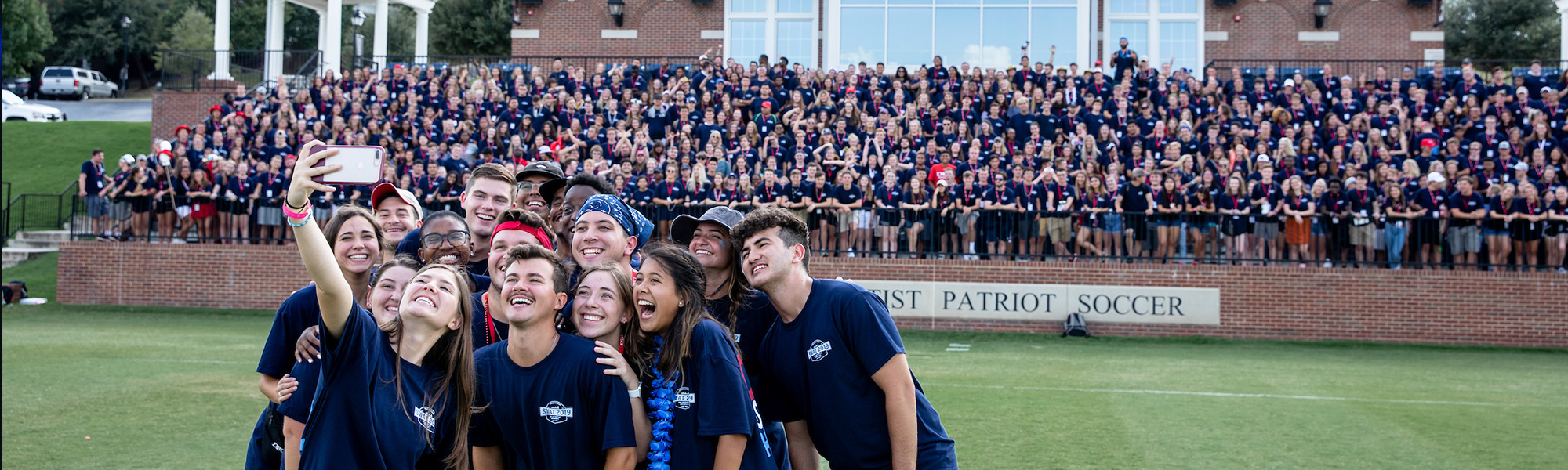 swat leaders take a selfie with the group