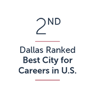 Dallas ranked 2nd best city for careers in the United States