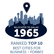 DBU relocated to dallas in 1965 - dallas ranked is ranked in the top 10 best cities for business according to forbes