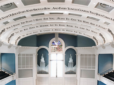 dbu chapel interior