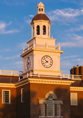 tower of the mahler student center building