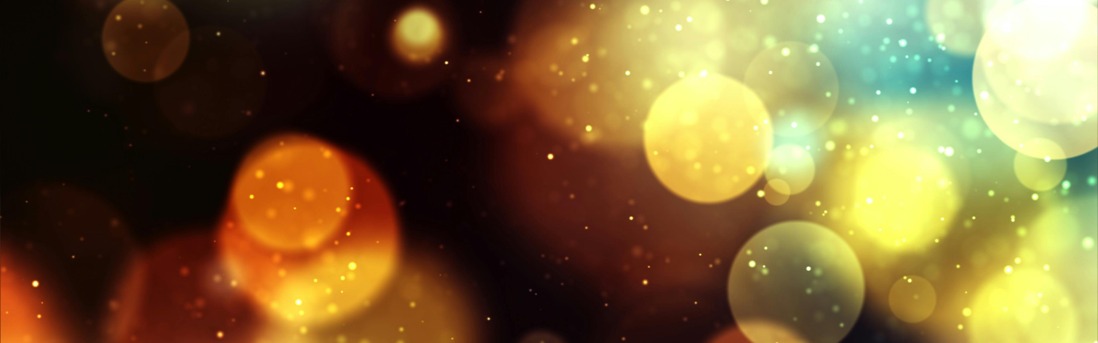 bright circle pattern scattered against dark background