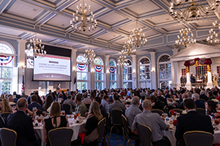 institute of global engagement event in the great hall in Dallas, Texas