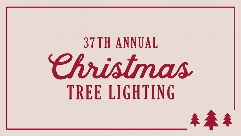 christmas tree lighting graphic