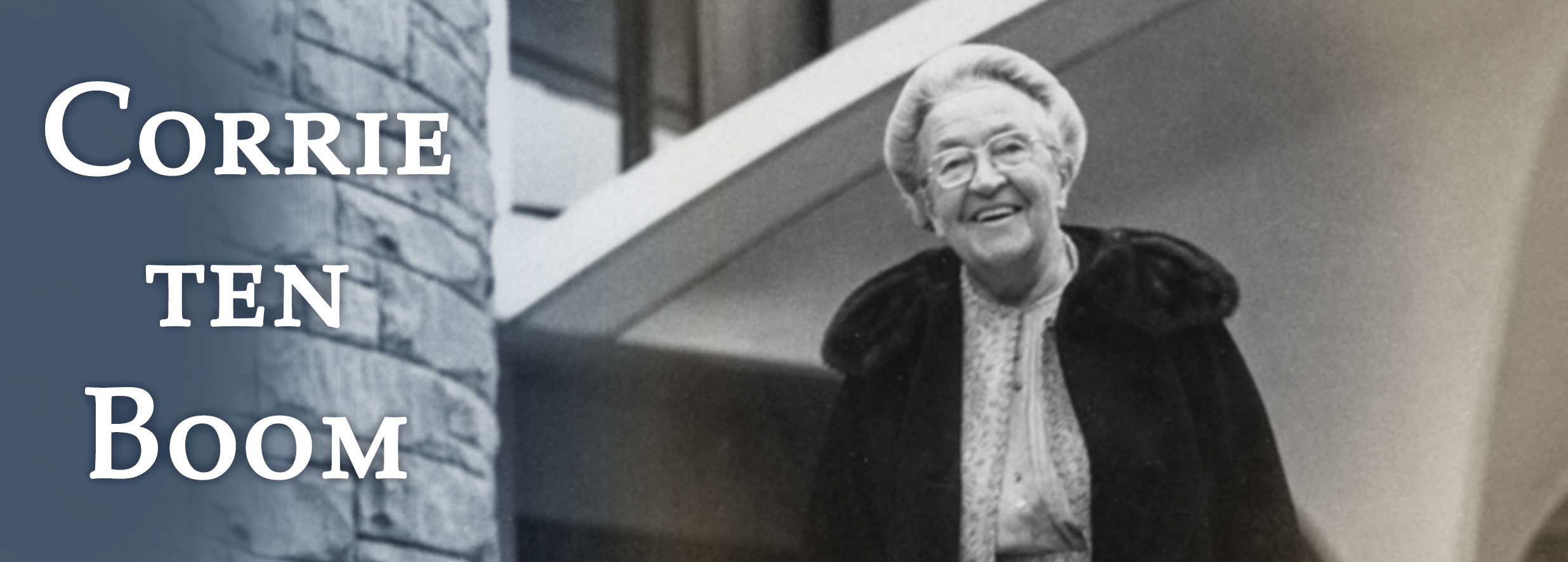 Corrie ten Boom Online Archive header