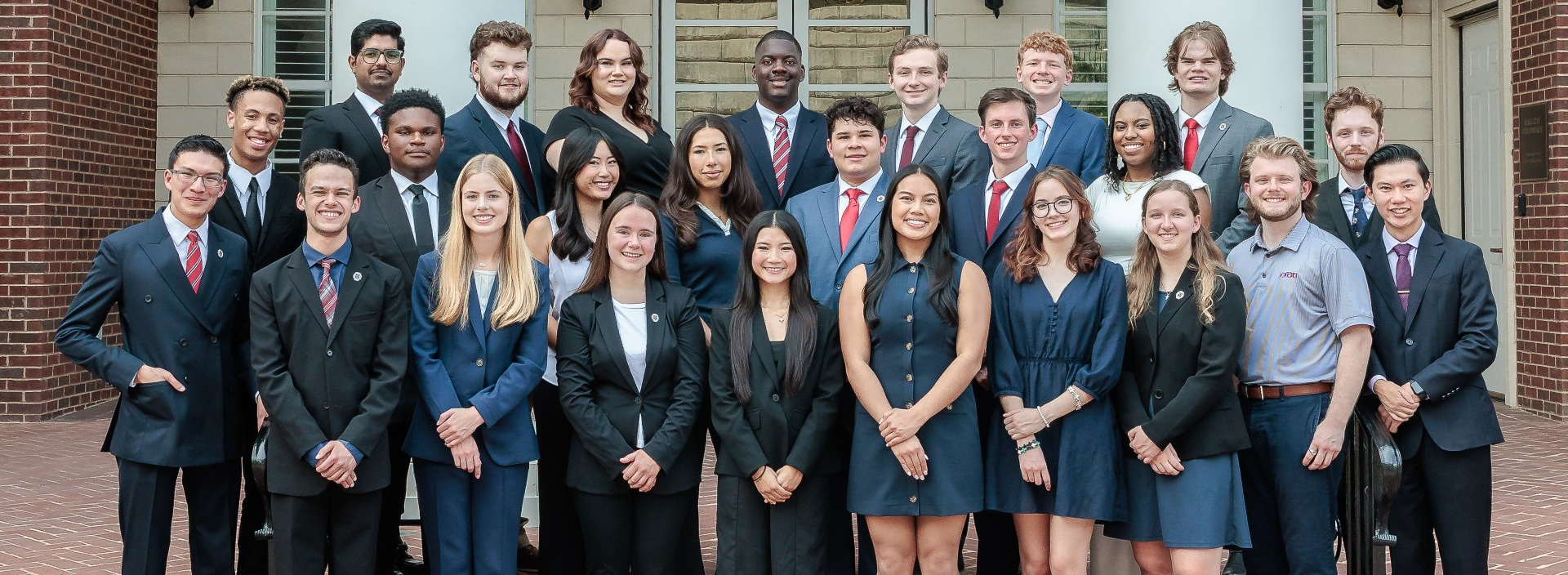 Picture shows a representation of the DBU Debate Team