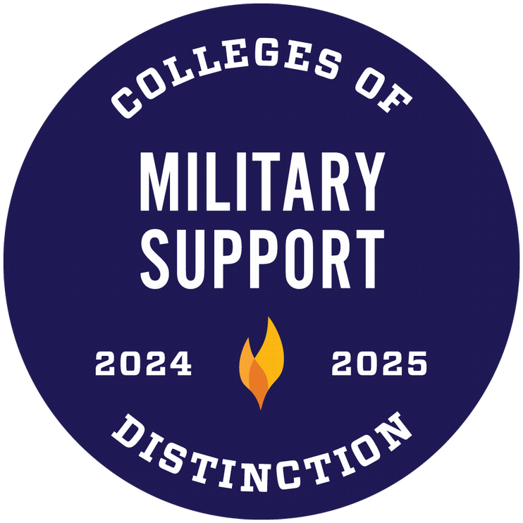 Colleges of Distinction Military Support 2024-2025