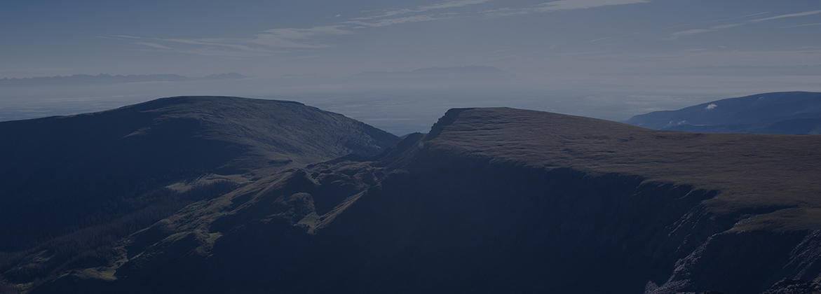 sky mountains valley