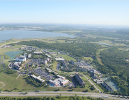 aerial view of the dbu campus