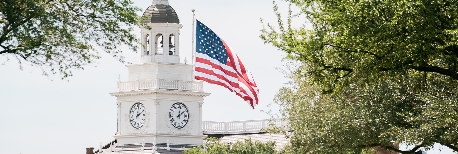 top of Mahler Student Center at DBU