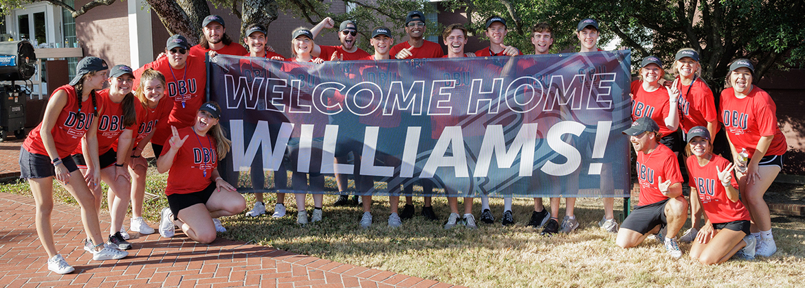 Outside of Williams Hall - Male Residence Hall - dorms in Dallas, Texas