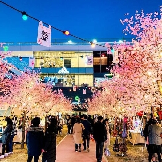 Songdo Market in Incheon, South Korea