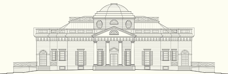 Architectural Rendering of Nation Hall