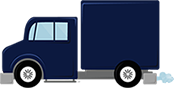 delivery truck illustration