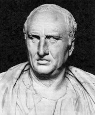 picture of a statue of Cicero
