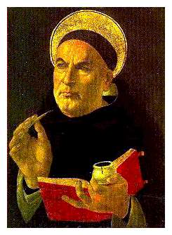 painting of Thomas Aquinas