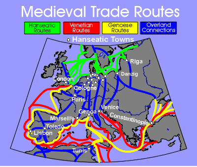 medieval trade and commerce