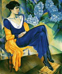 painting of Akhmatova Requiem