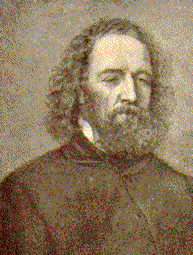 painting of Tennyson