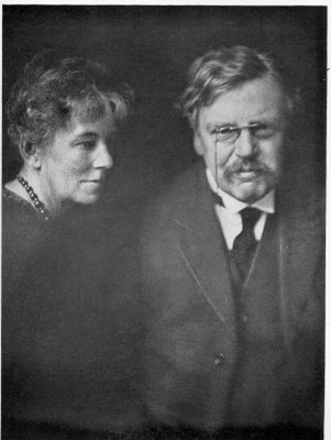 Chesterton and his wife Francis