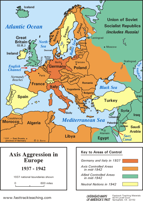 WW2 Map