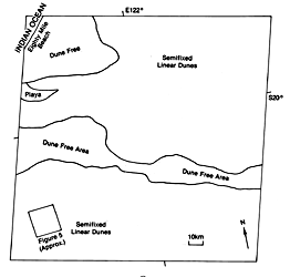 topographic map of Great Sandy Desert