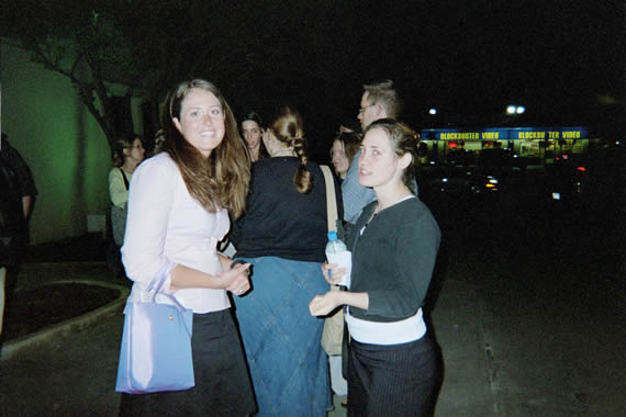 picture of two women speaking to each other