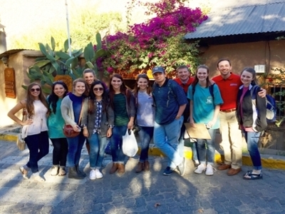 Group of students in Chile. 