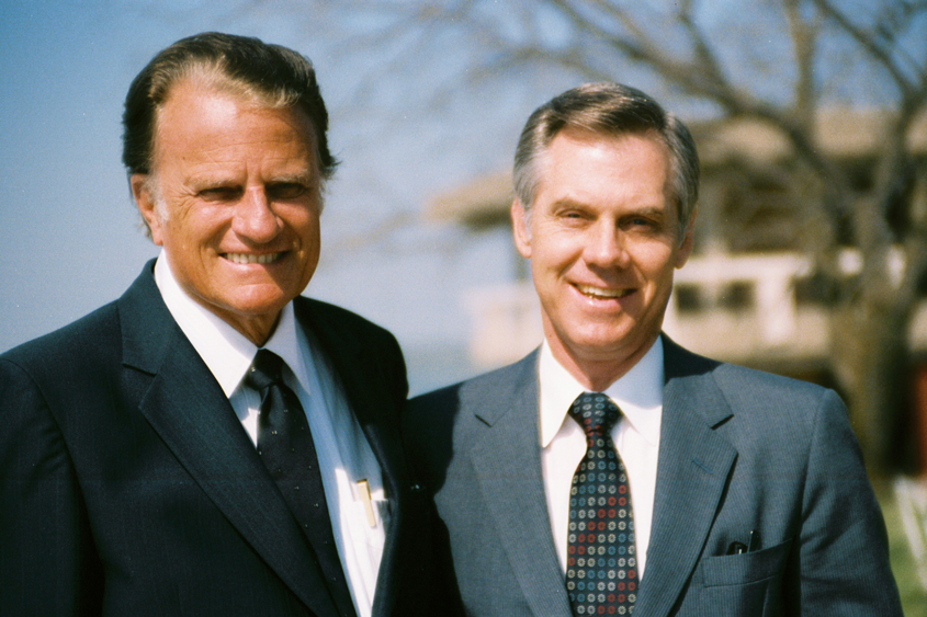 Billy Graham with Dr. Gary Cook