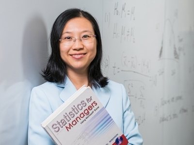 Dr. Christina Chen, Professor of Statistics and Chinese in the DBU College of Business