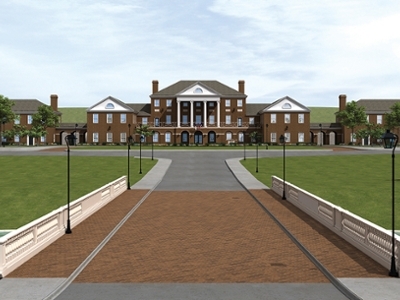 A graphic representation of the future Residential College