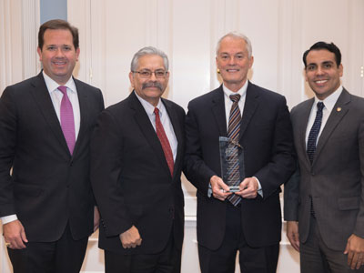 DBU Chancellor Dr. Gary Cook honored for his work in the Hispanic community