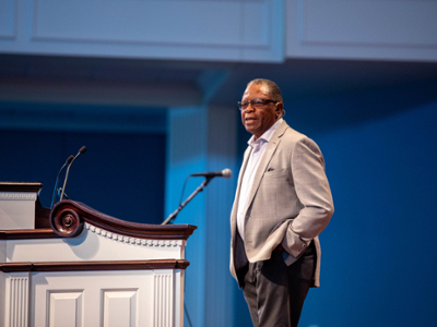 aaron blake on chapel stage