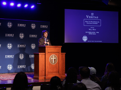 Will Witt speaking at Veritas