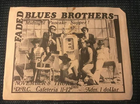 picture of faded blues brothers paper