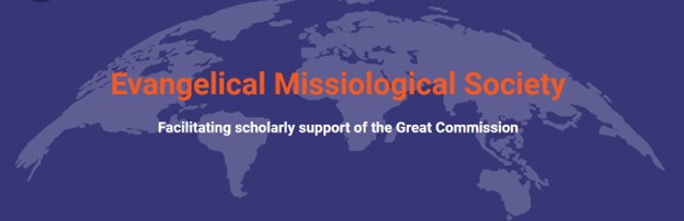 purpose Evangelical Missiological Society banner with globe