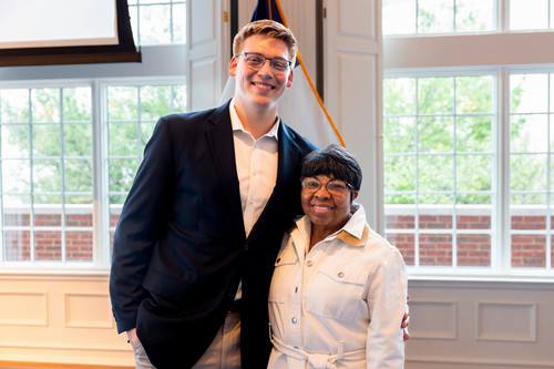 Event photo from reception honoring Linda Smith