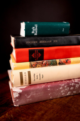 International language books on display in DBU's ICC