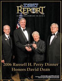 DBU Report December 2006 / January 2007 Cover Image