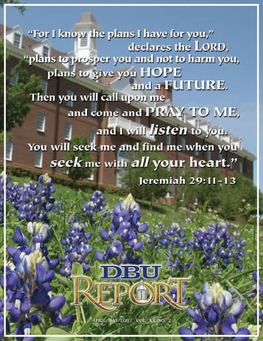 DBU Report April/May 2007 Cover Image