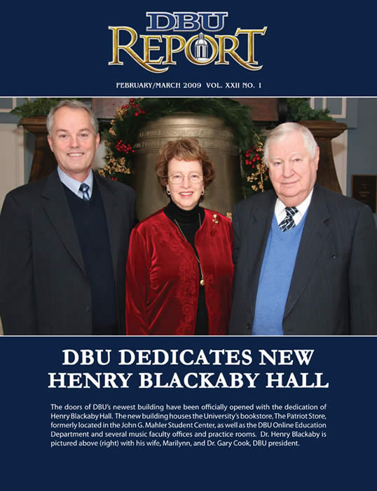 DBU Report February/March 2009 Cover Image