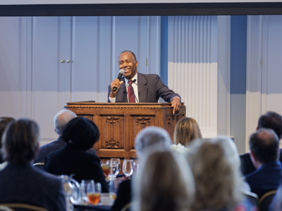 Dr. Ben Carson Speaks at DBU | Campus News | Dallas Baptist University