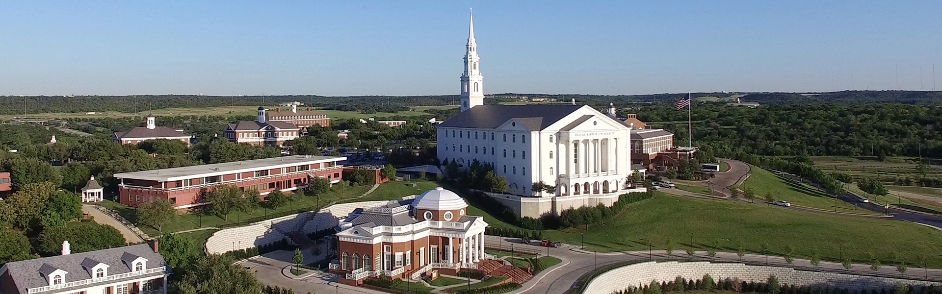 Campus Drone Beauty Picture