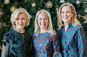 group of women standing together at DBU in the Great Hall
